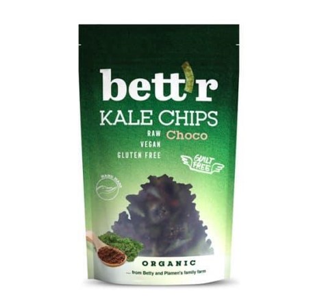 Chips de kale au chocolat et amandes 30g bett'r