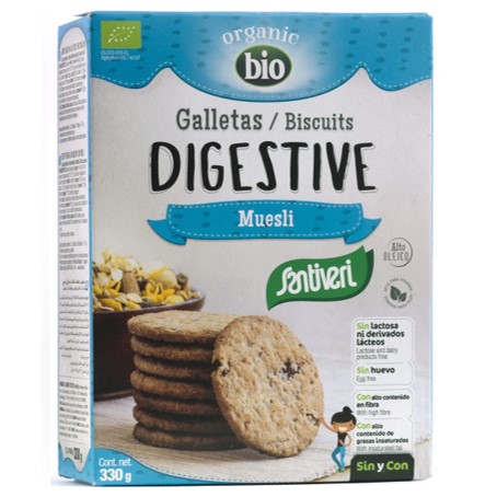 Biscuit Digestive Muesli Bio 330g