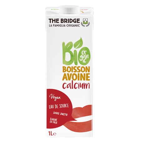 Boisson d'avoine Calcium Bio 1L