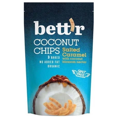 Chips de coco au caramel beurre salé 70 bett'r