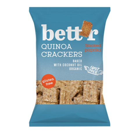 Crackers au Quinoa& Paprika fumé - 100 g